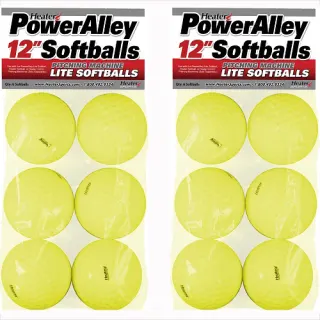 Power Alley 12 inch Lite Softballs(1 Dozen)